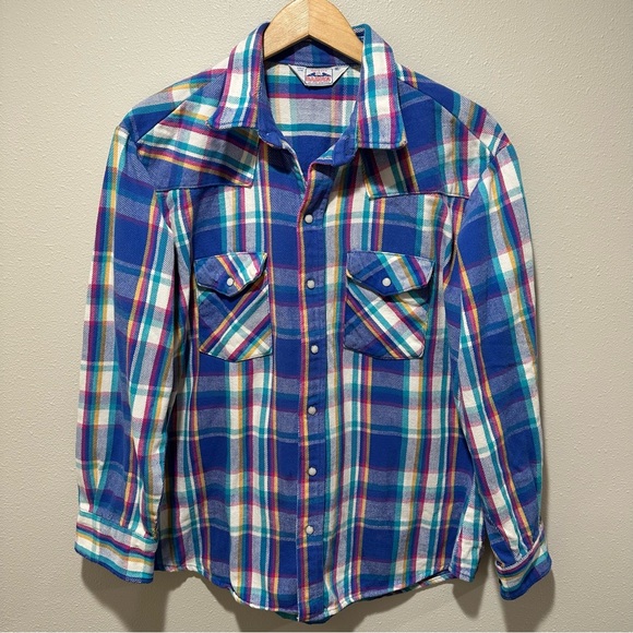 Dakota by Five Brother Other - Vintage Dakota by Five Brothers Multi-Color Plaid Flannel